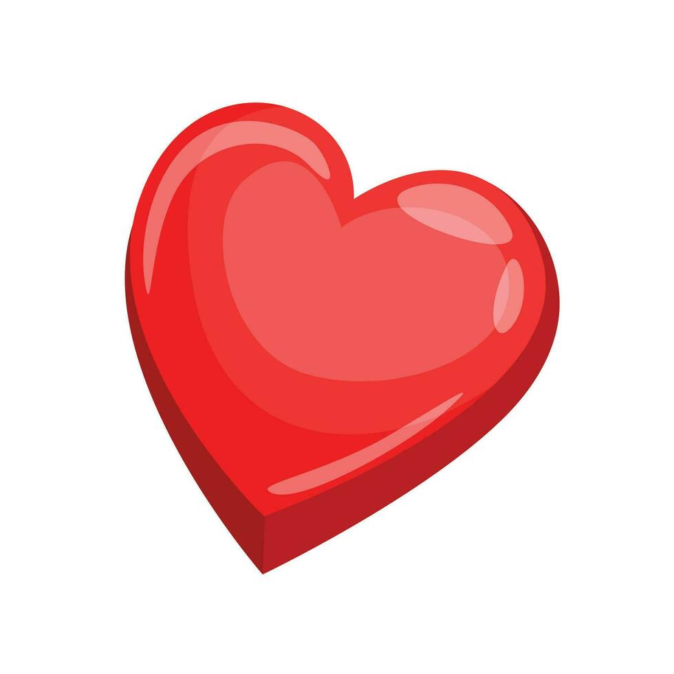 Vector gauzy heart vector