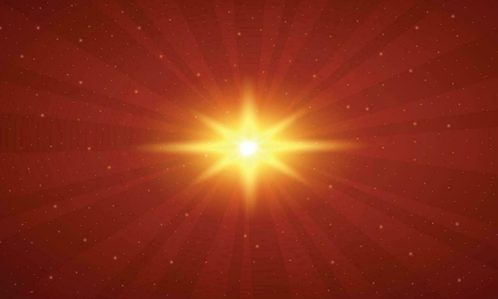 vector abstract background with a sunburst design with sparkling lights