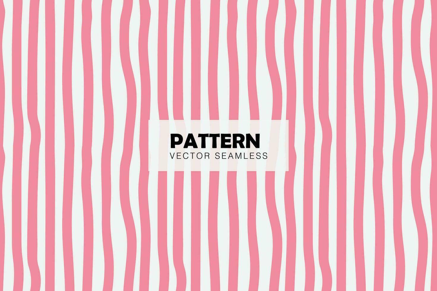 Stripe vertical wavy pink lines abstract vector seamless repeat pattern