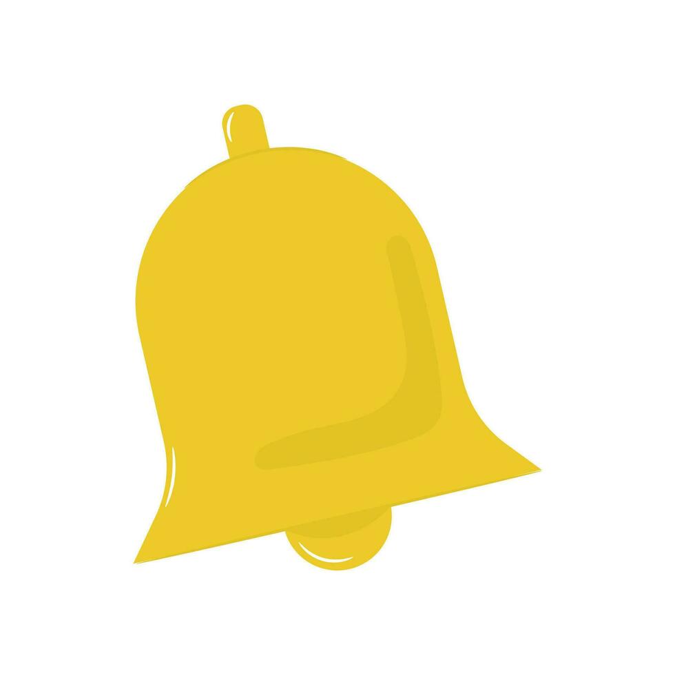 Vector notification bell.