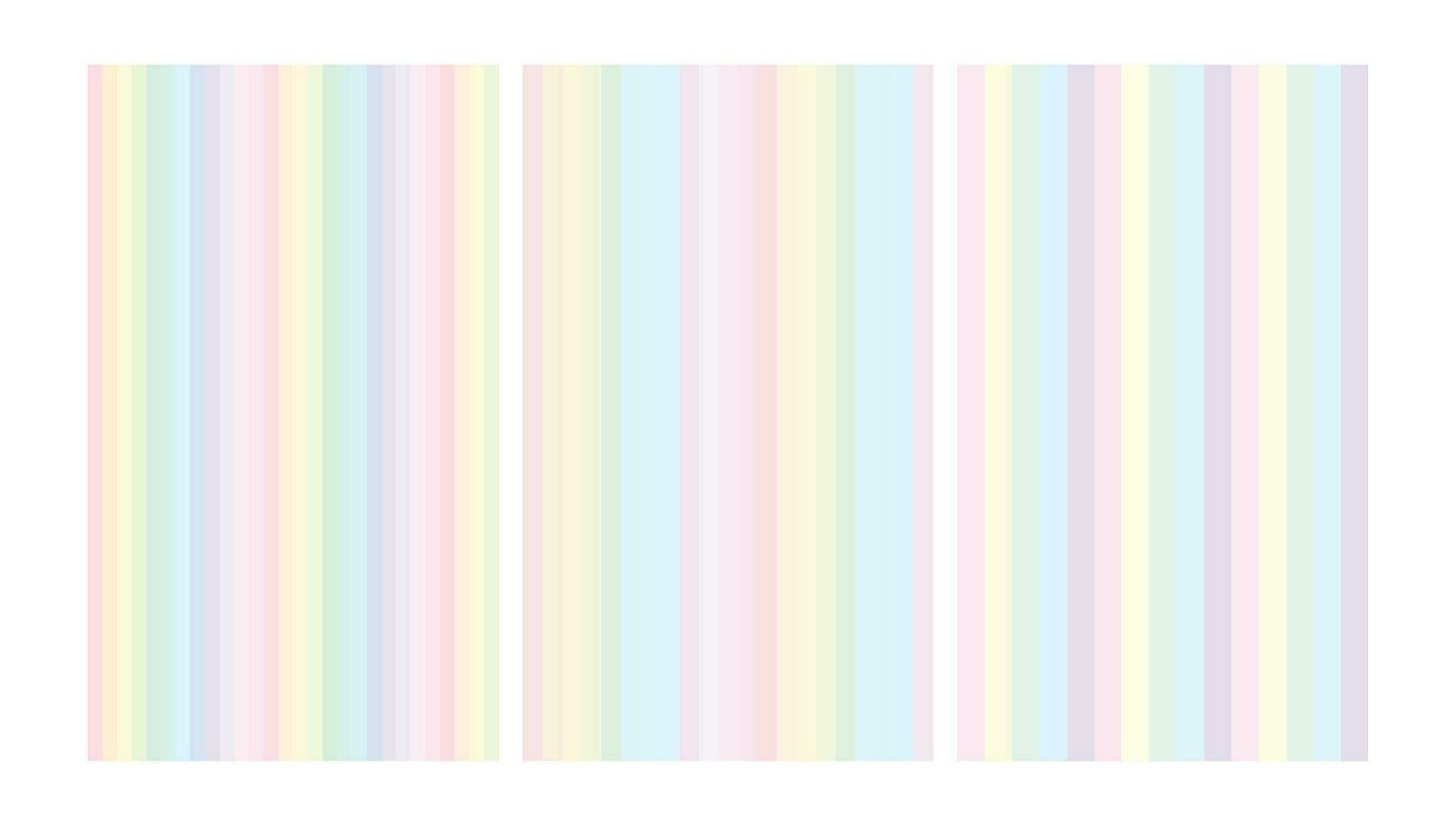 Vector abstract rainbow color pastel lines background design. Pastel Phone Thin Columns Wallpaper