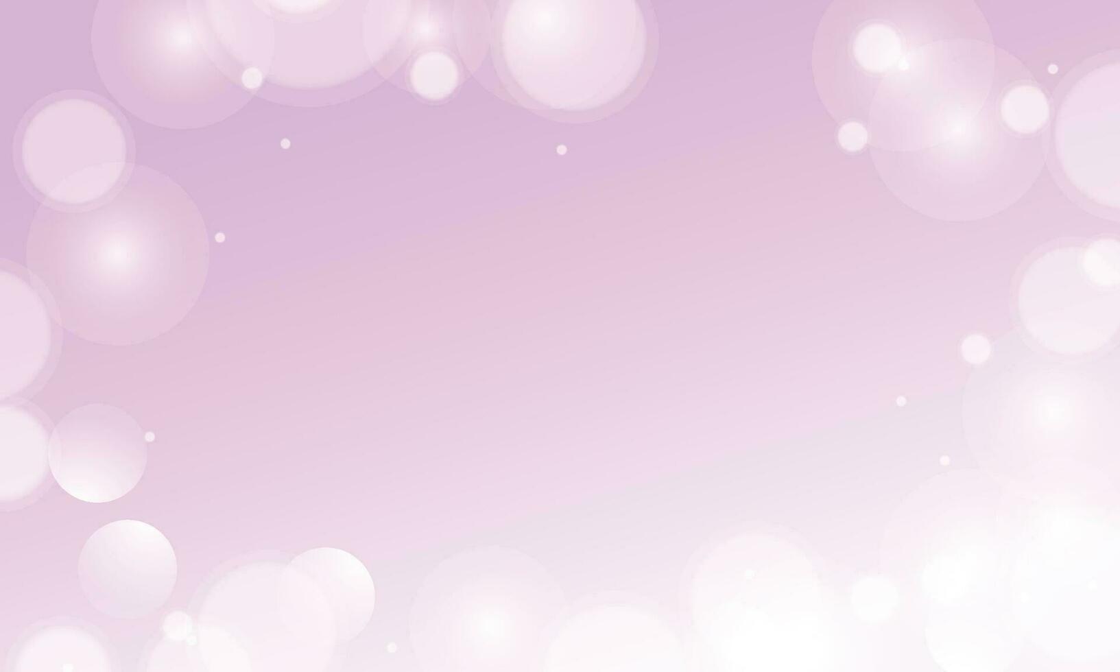 Vector bokeh purple abstract background