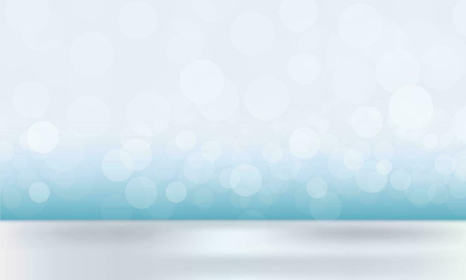 Vector blue bokeh textured plain product background