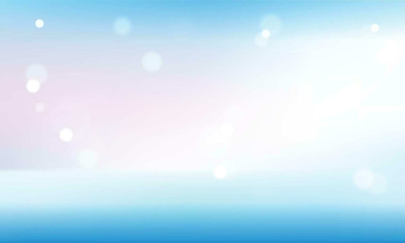 Vector colored bokeh background with light