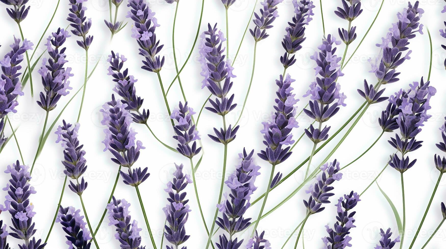 Lavender flower patterned background. Flower texture background. Generative AI photo