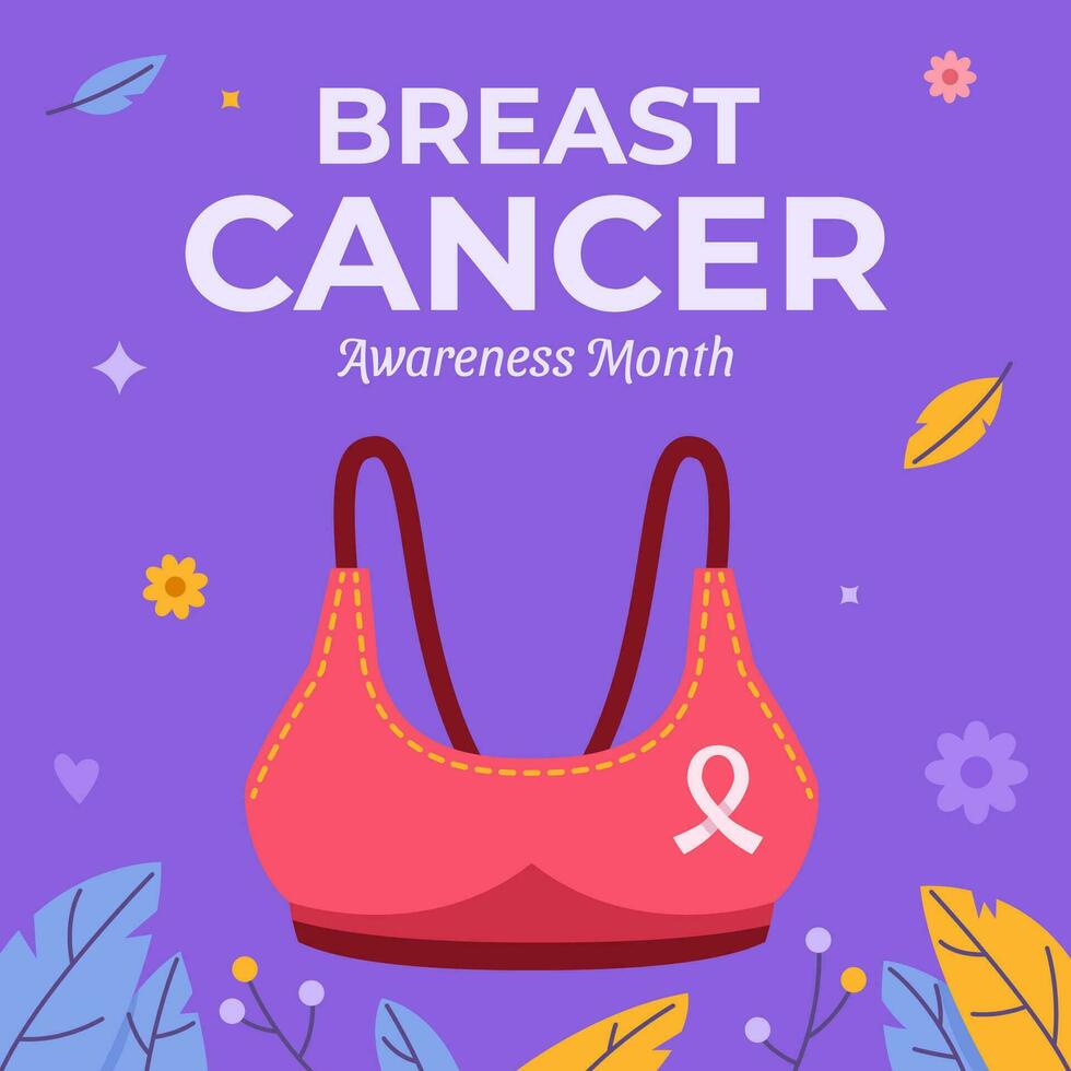 Bra For Breast Cancer Awareness Campaign 27198825 Vector Art at Vecteezy
