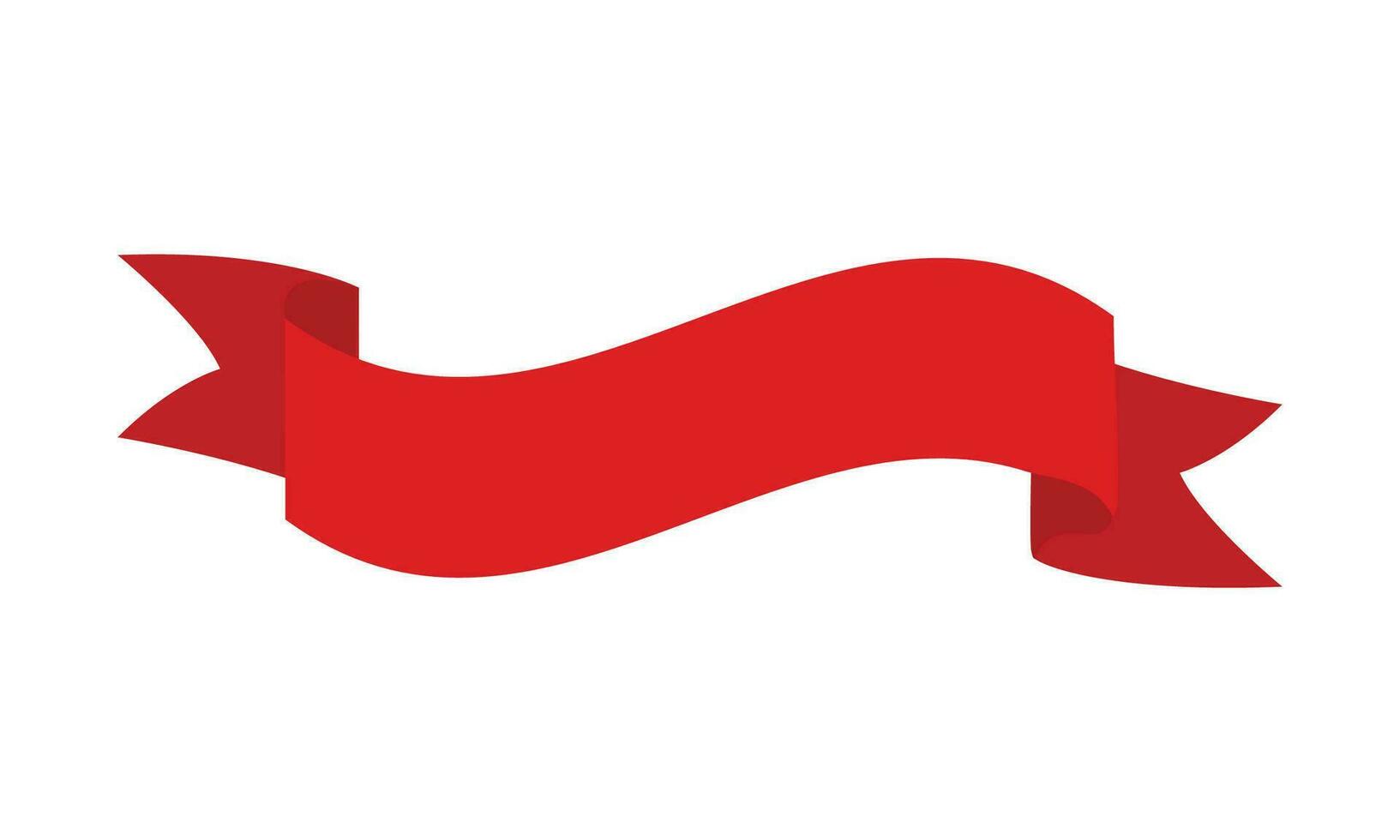 vector decorativo cinta cinta bandera aislado en blanco antecedentes