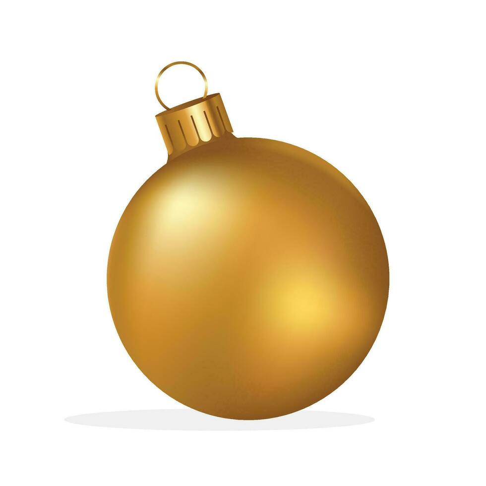 Vector christmas bauble design concept