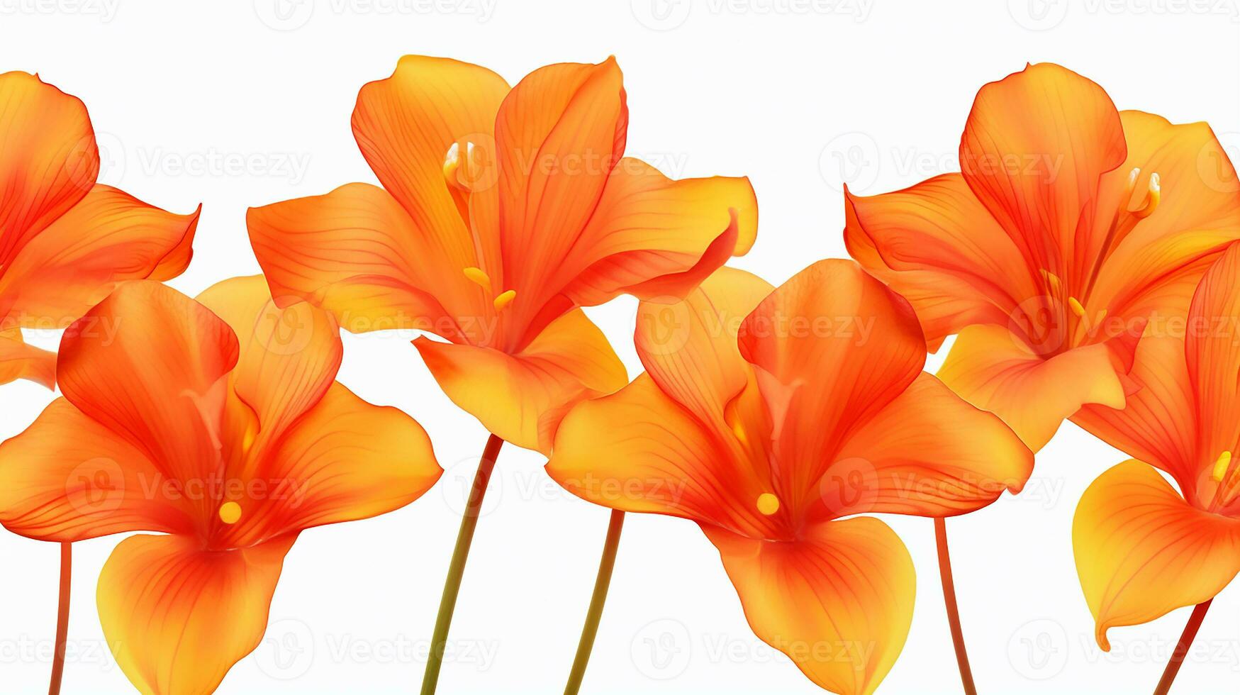Canna Lily flower patterned background. Flower texture background. Generative AI photo