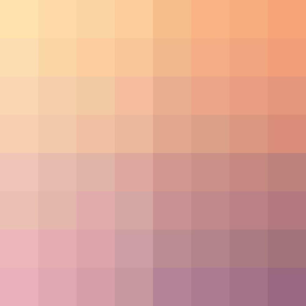 Vector illustration of color swatch. Vector gradient flat colors palette swatches set.