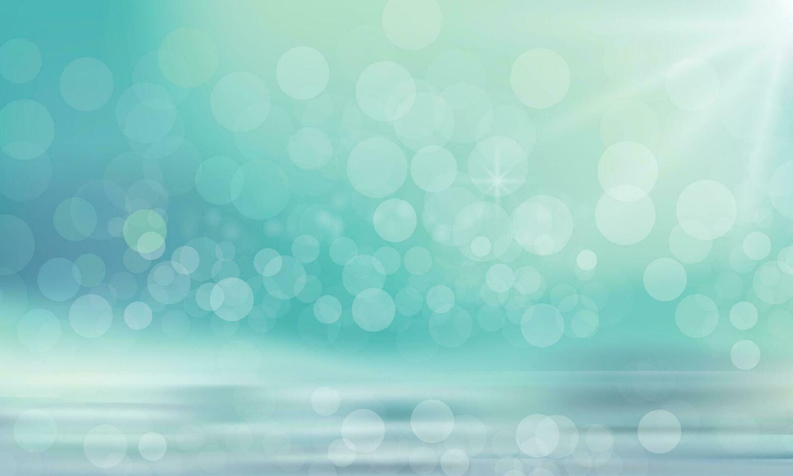 vector bright blue background with bubbles
