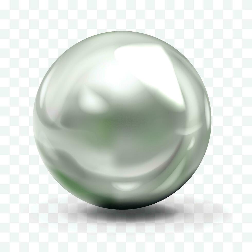 vector glossy pearls high quality 3d