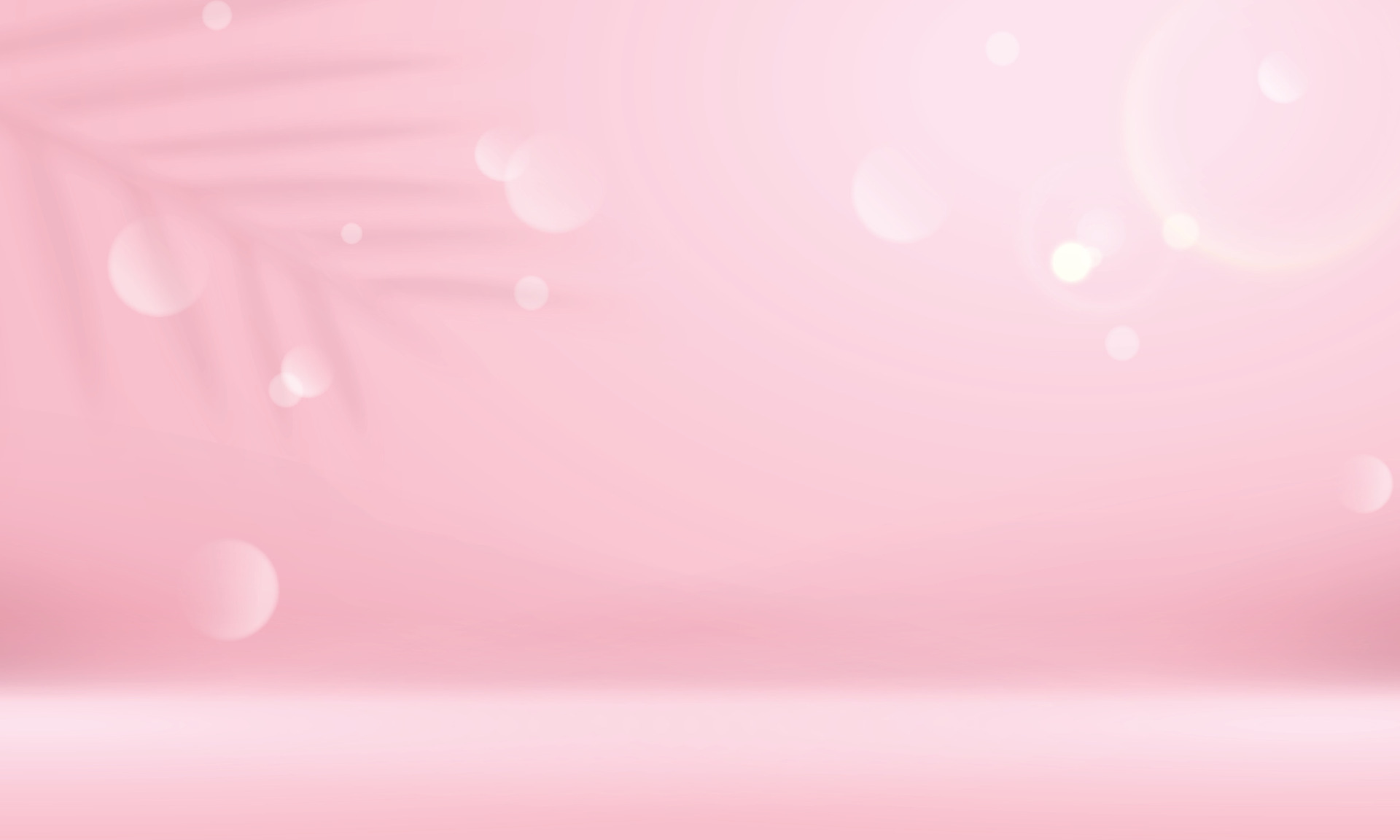 Vector abstract gradient pink studio background for product