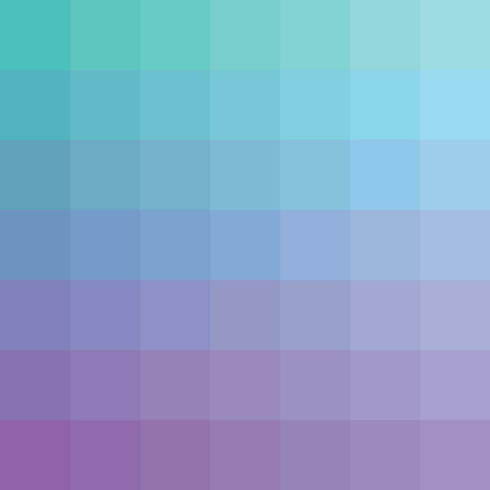 Vector illustration of color swatch. Vector gradient flat colors palette swatches set.