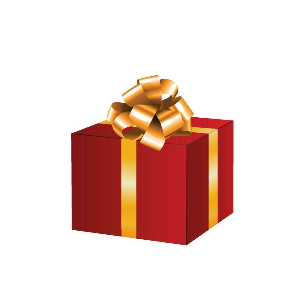 Vector collection of 3d gift boxes