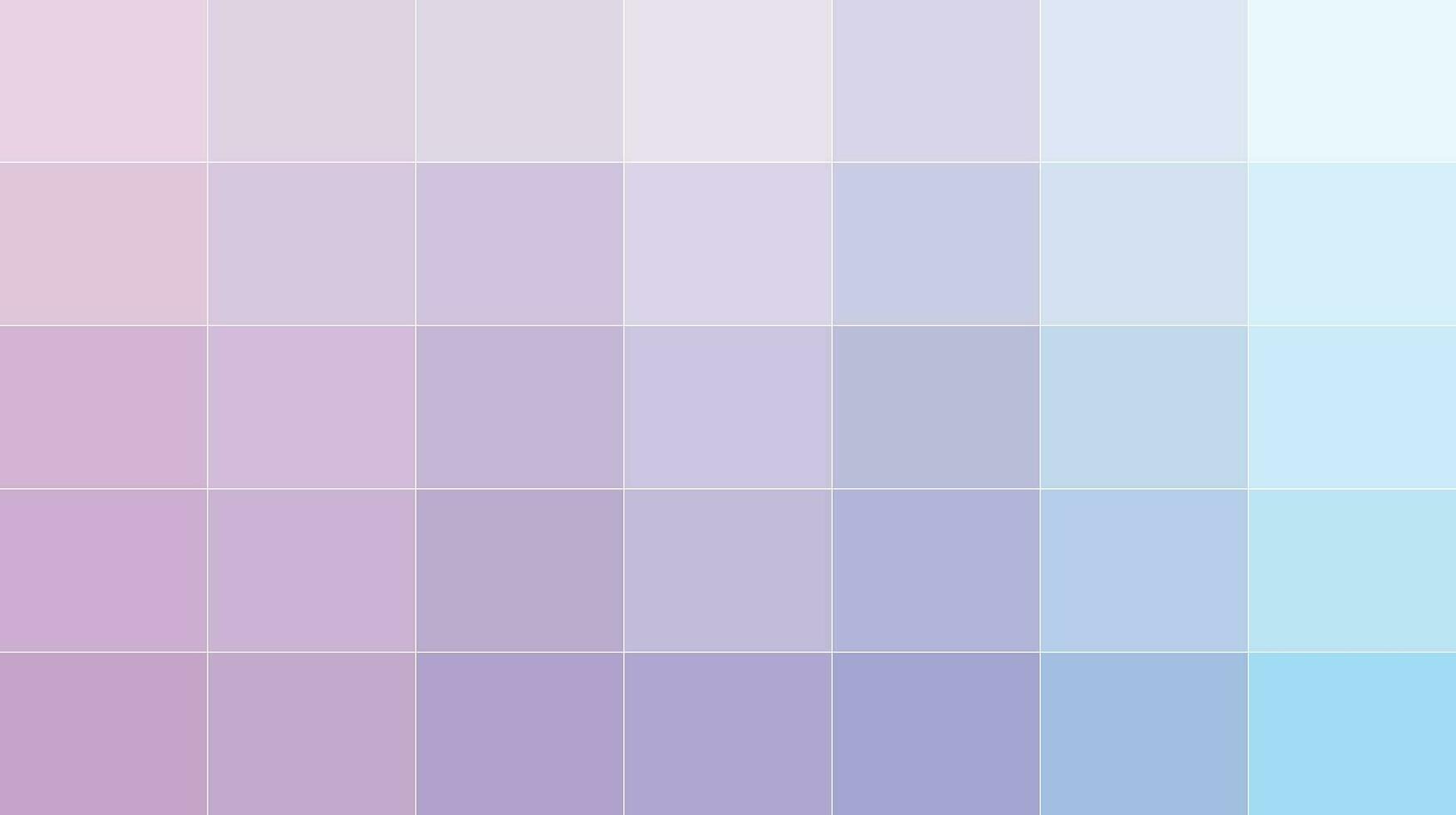 Vector illustration of color swatch. Vector gradient flat colors