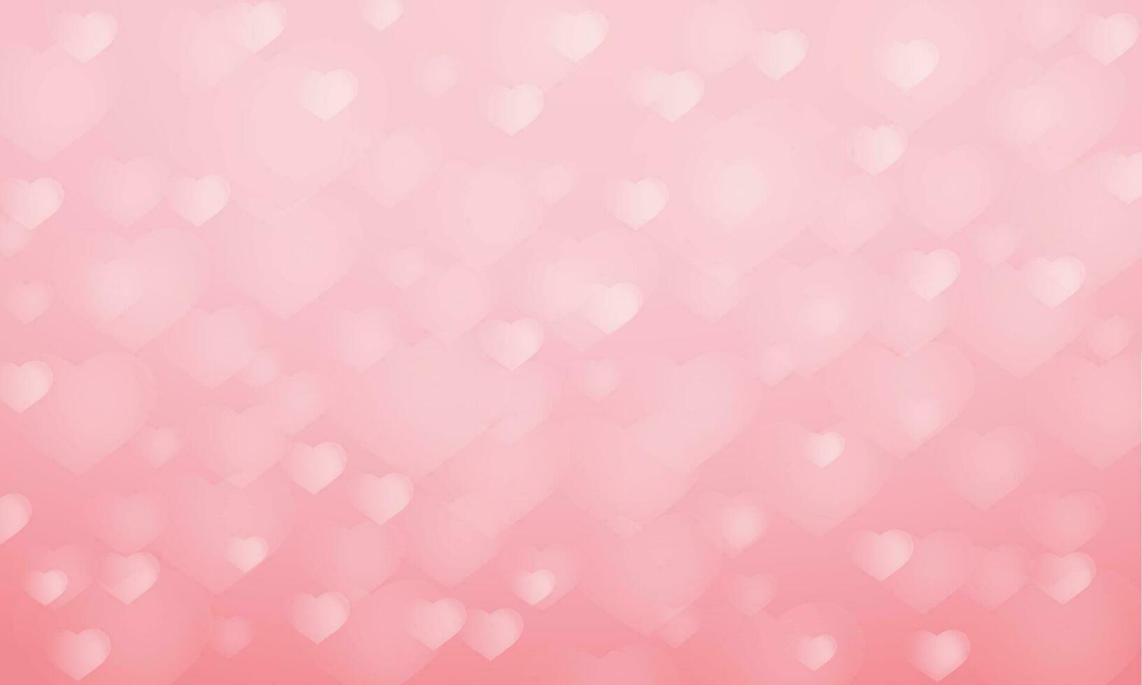 Vector blurred valentine's day wallpaper.