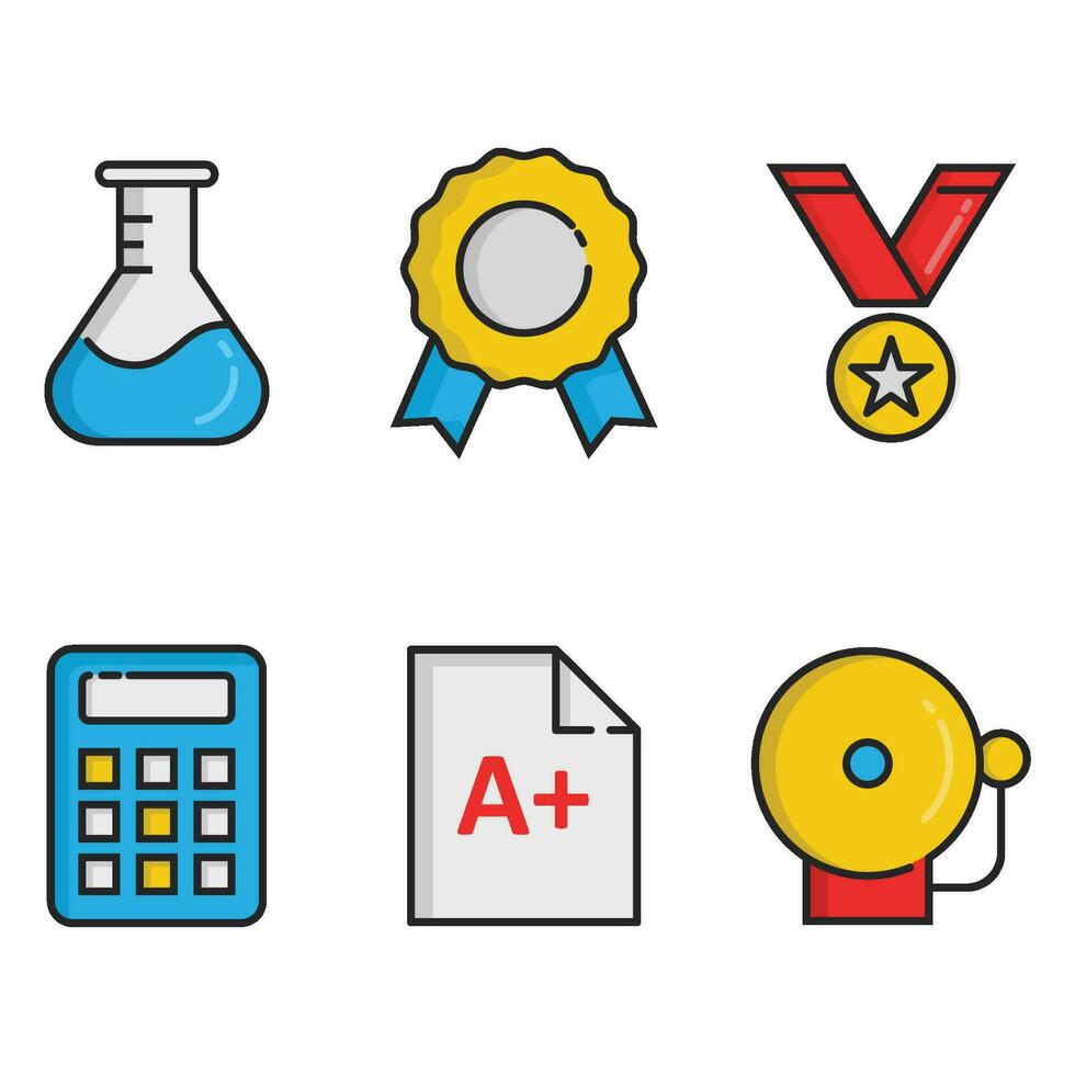 school icons for you download vector