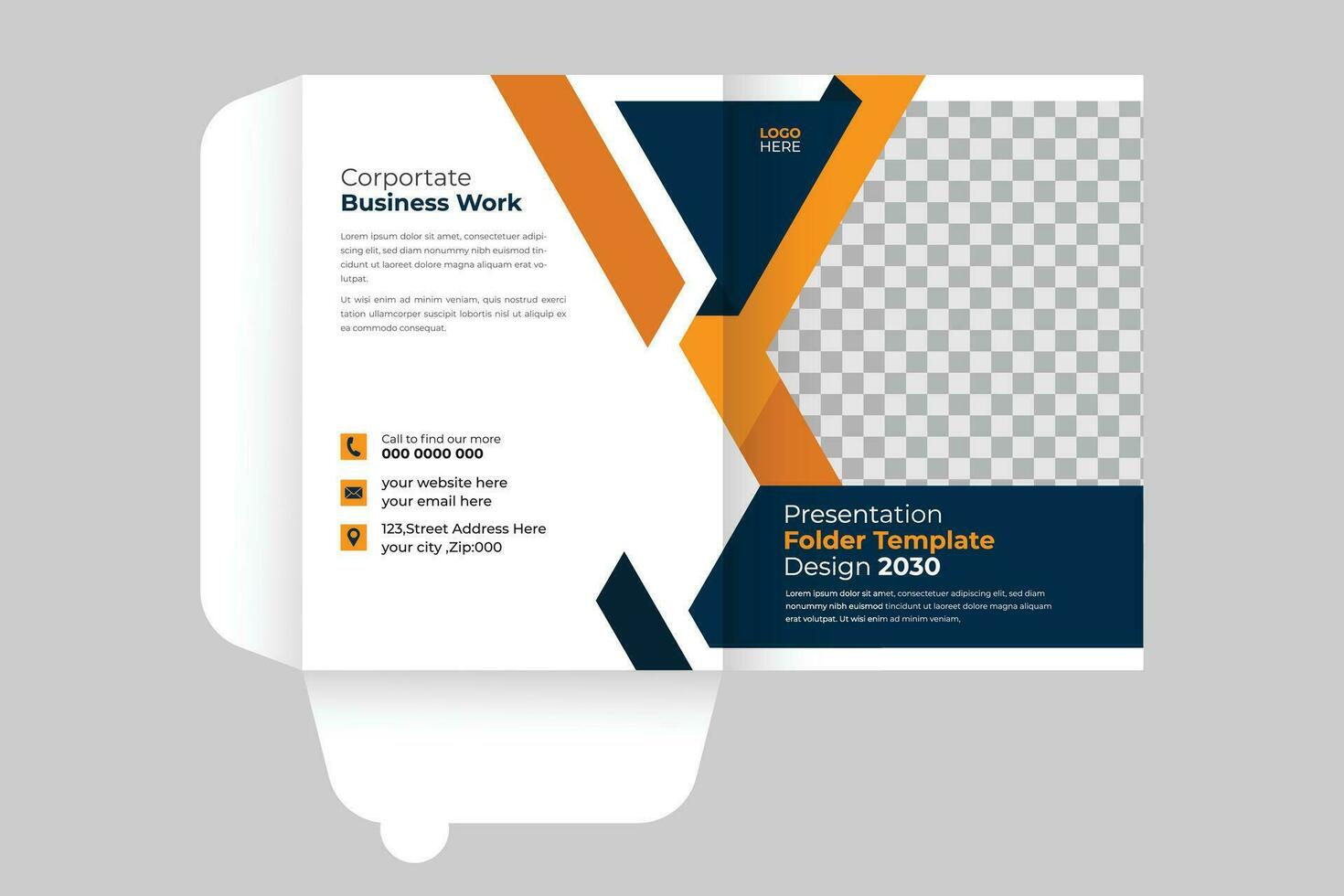 de moda editable cubrir diseño para documentos, carpetas, catálogos, folletos, producto presentaciones, y folleto cubrir plantillas. creativo limpiar corporativo presentación carpeta diseño. vector