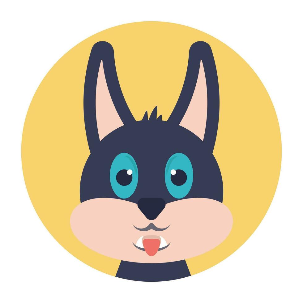 The domestic cat, a small typically furry, carnivorous mammal vector