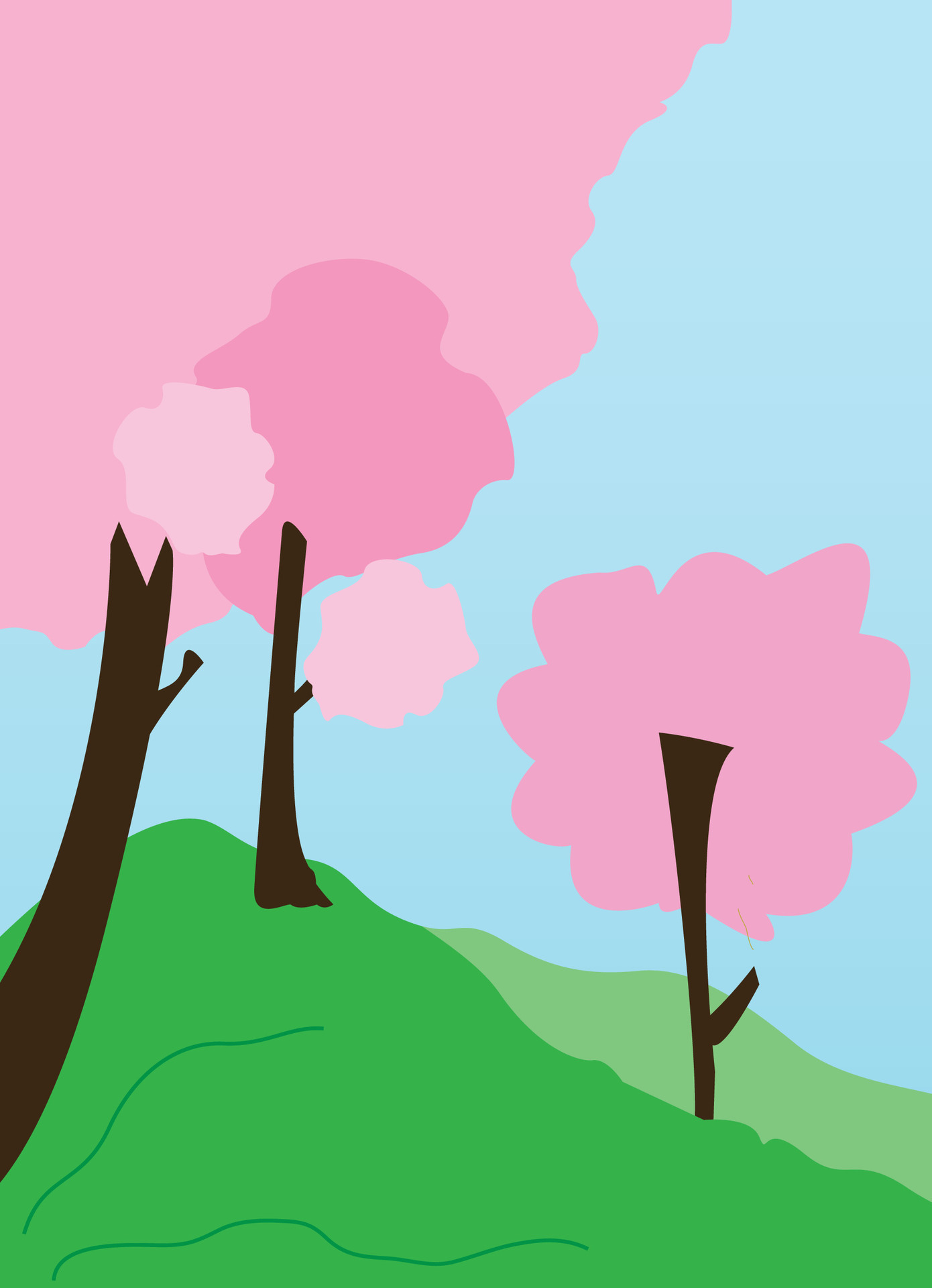 hand drawn spring illustration 27204514 Vector Art at Vecteezy