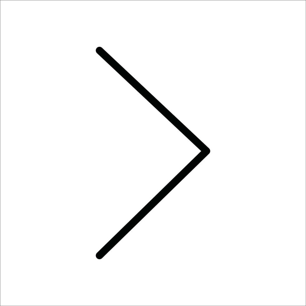 Right Arrow direction icon Design vector