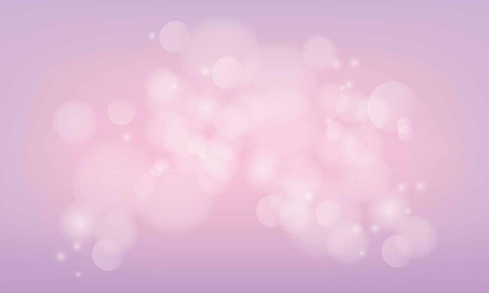Vector abstract purple background with light bokeh vector illustration