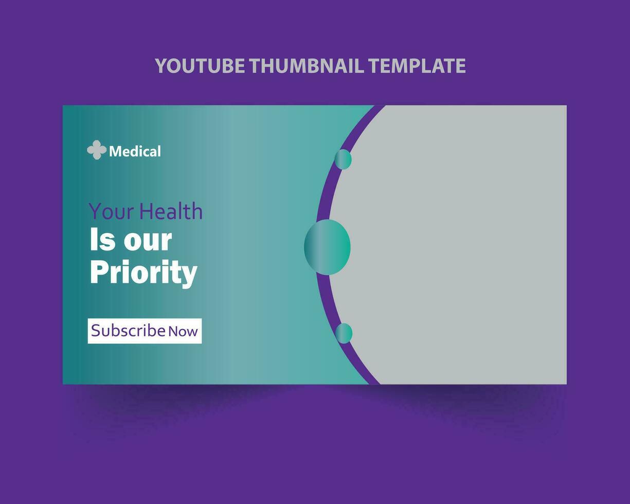 video thumbnail for healthcare, medical, doctor, pharmacy, clinic. vector