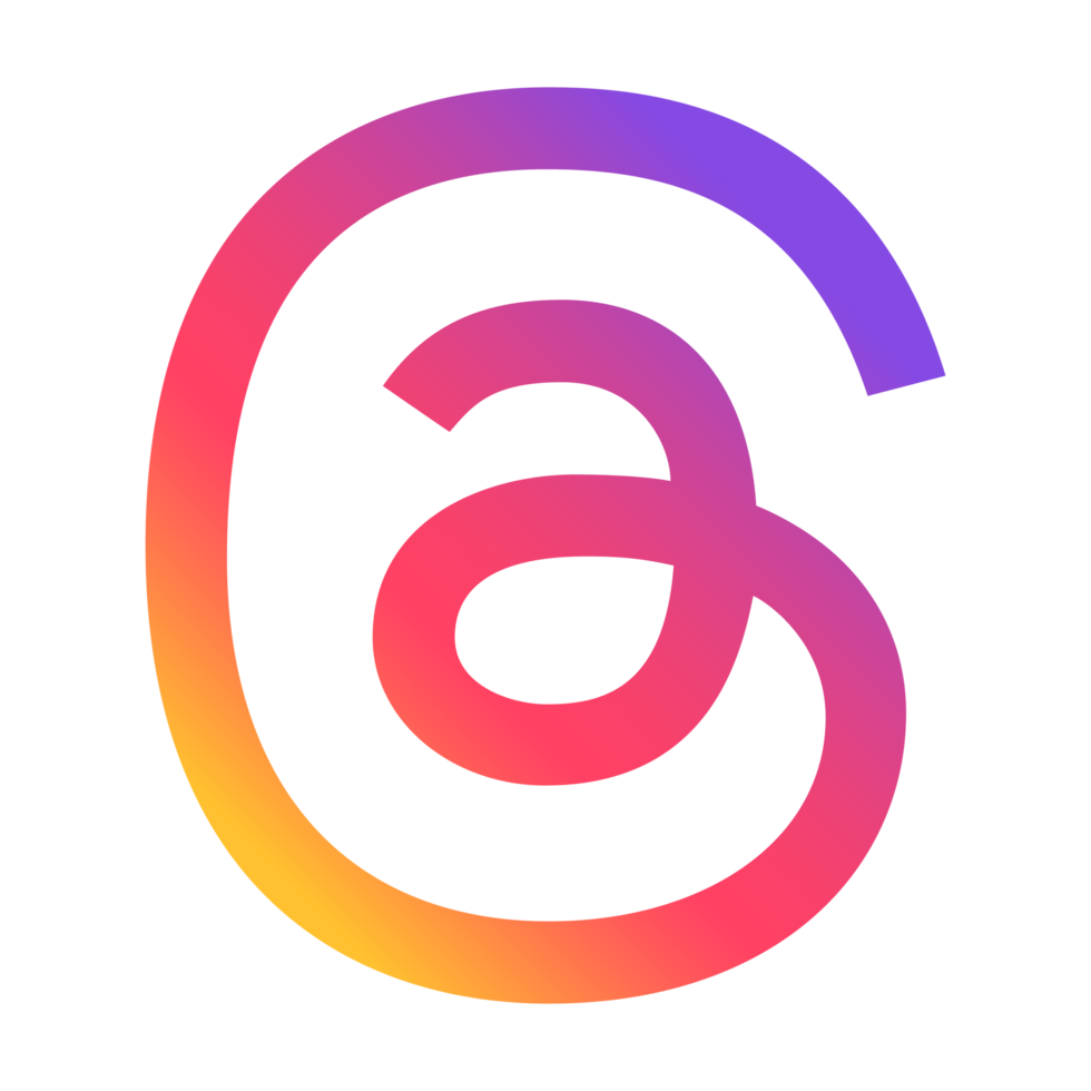Threads logo with Different colors and Threads phone icon, Threads logo  vector. Threads by Meta. Threads social network by Instagram. New social  network by Meta, July 20, 2023 - Dhaka, Bangladesh 27206085 PNG