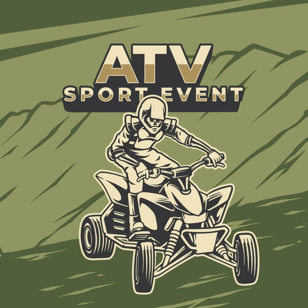 vector ilustración de Canal de televisión británico deporte evento prima