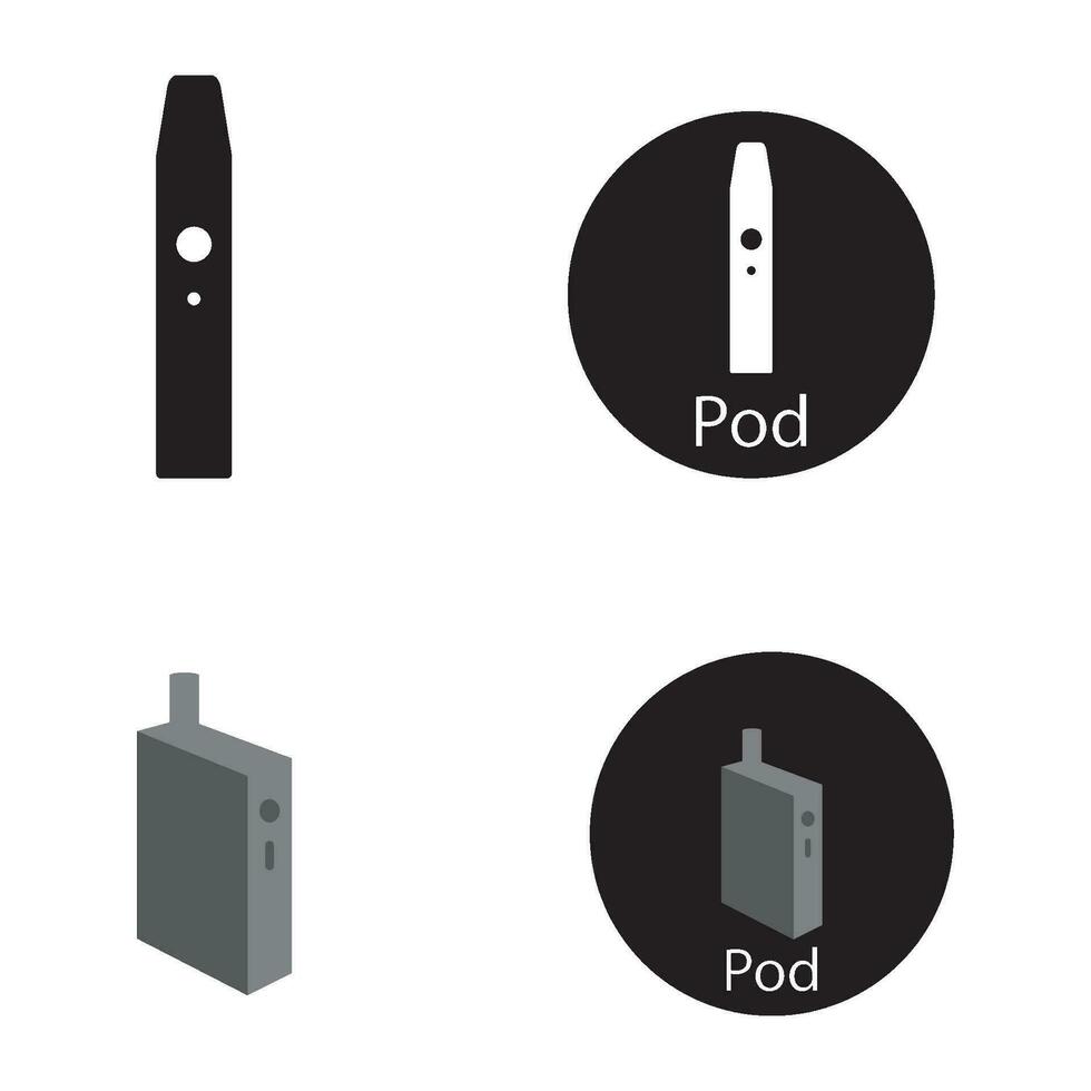 vape icono vector