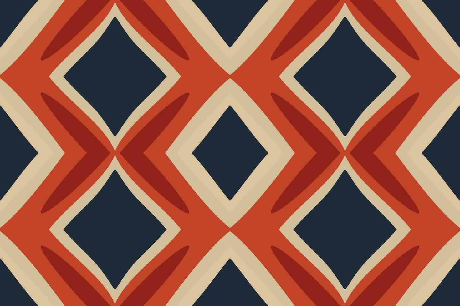 Modern geometric shapes patterns, seamless vector illustration. Pattern designs with modern geometric shapes can be printed as a background image or used for rugs, carpets, or textile fabric.