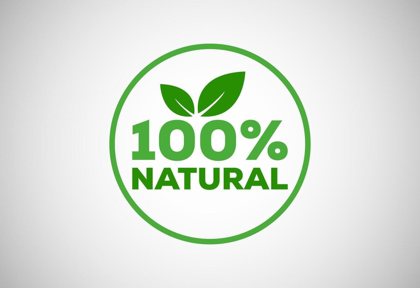 natural, orgánico, Fresco comida vector logo o Insignia modelo para producto