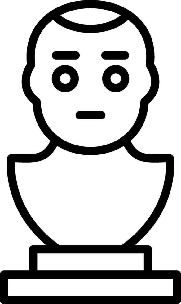 Sculpture Vector Icon Design