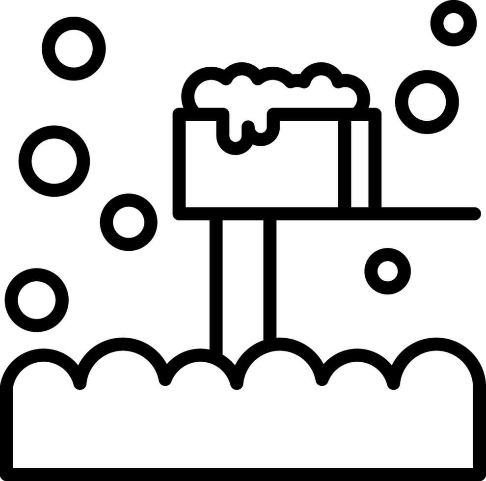 Snow-covered mailbox Vector Icon Design