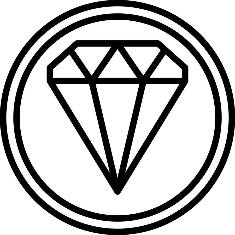 Diamond Vector Icon Design