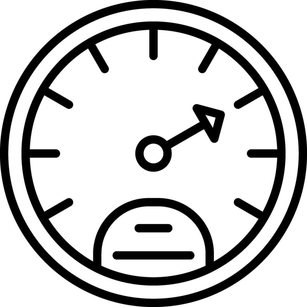 Meter Vector Icon Design