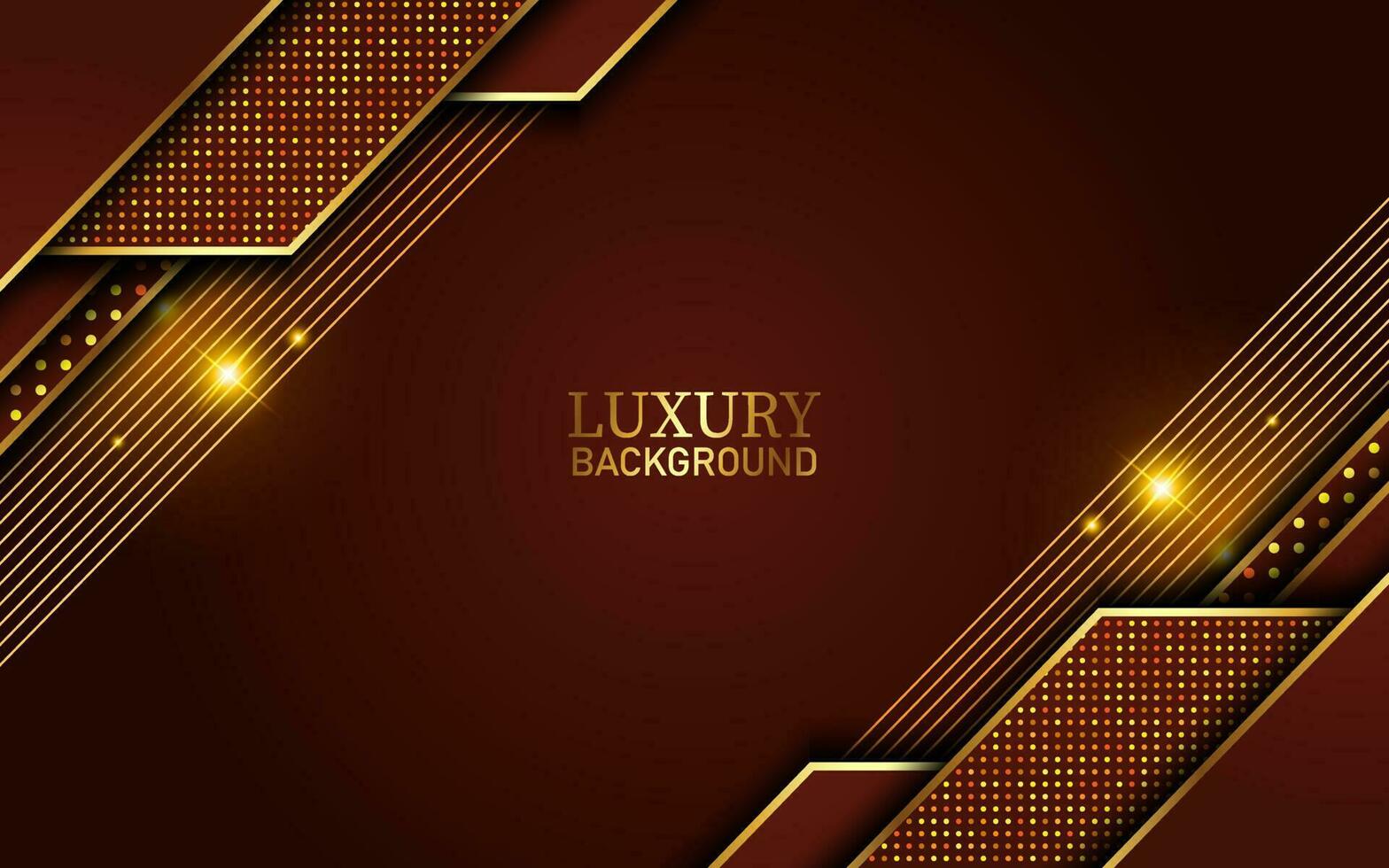 Realistic abstract luxury background with glitter gold vector