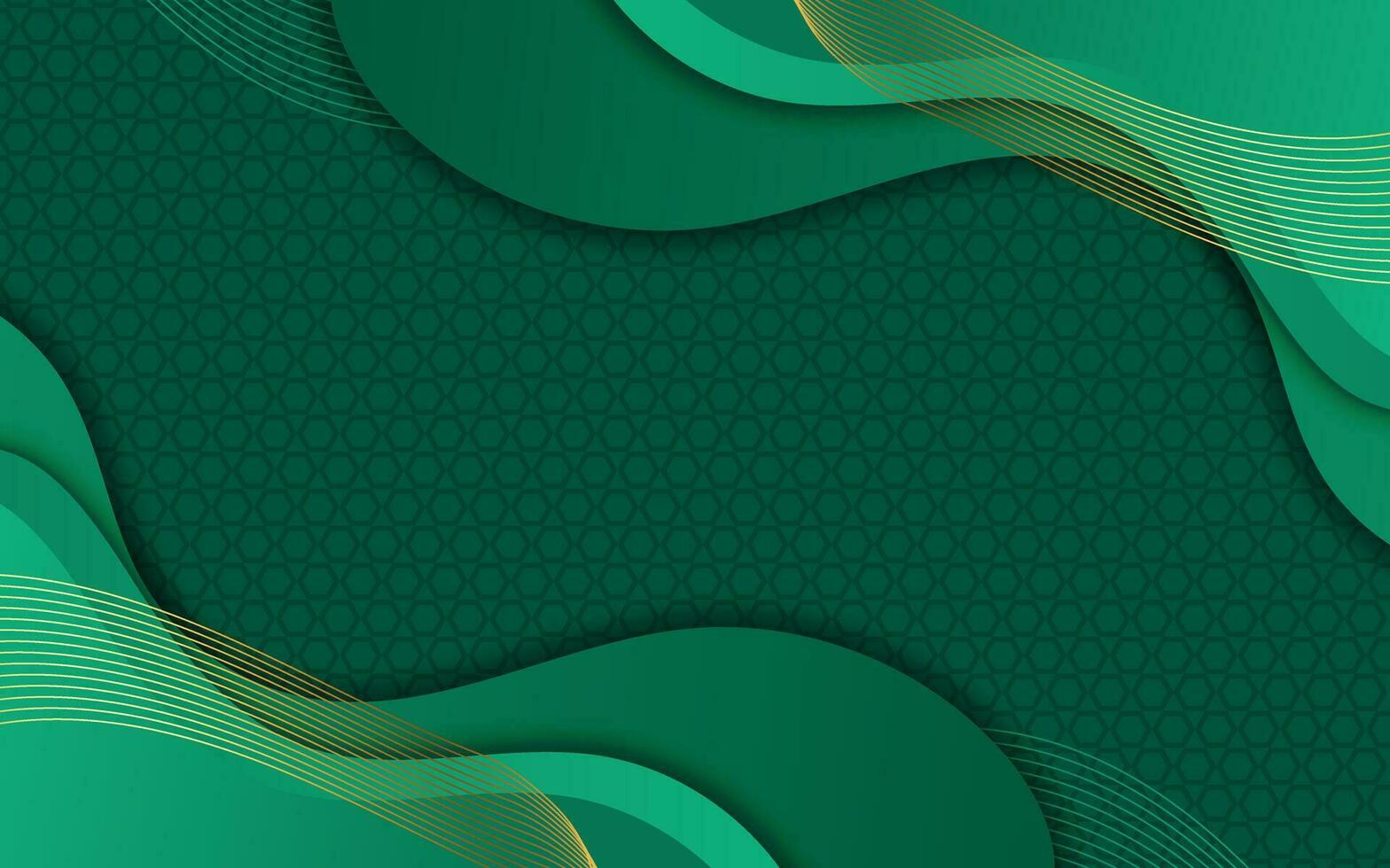Realistic  Abstract Green Background vector