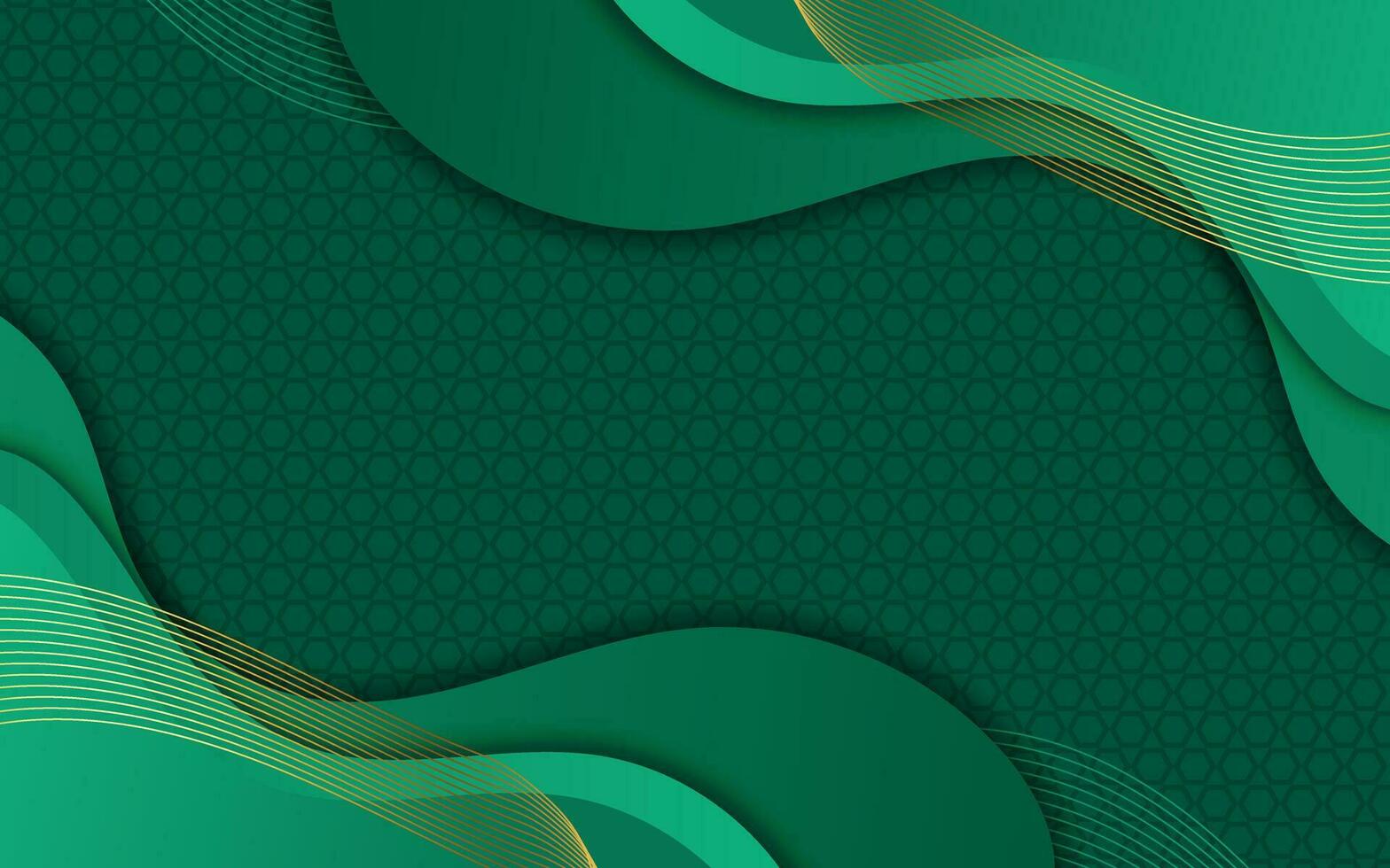 Realistic  Abstract Green Background vector