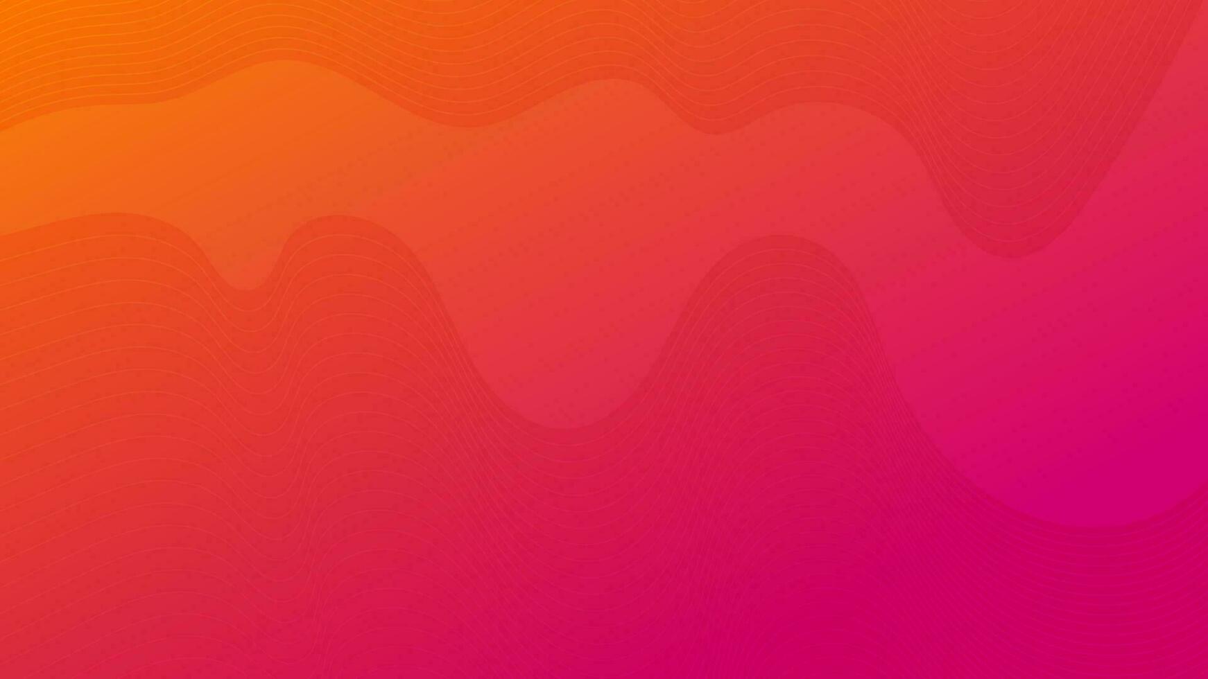 Modern colorful wave curve gradient background vector