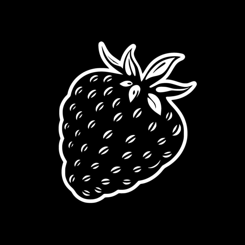 Strawberry - High Quality Vector Logo - Vector illustration ideal for T-shirt graphic