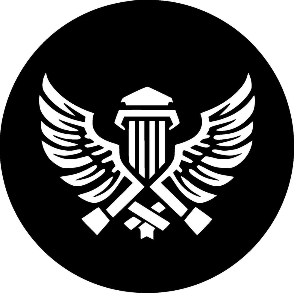 Military - High Quality Vector Logo - Vector illustration ideal for T-shirt graphic