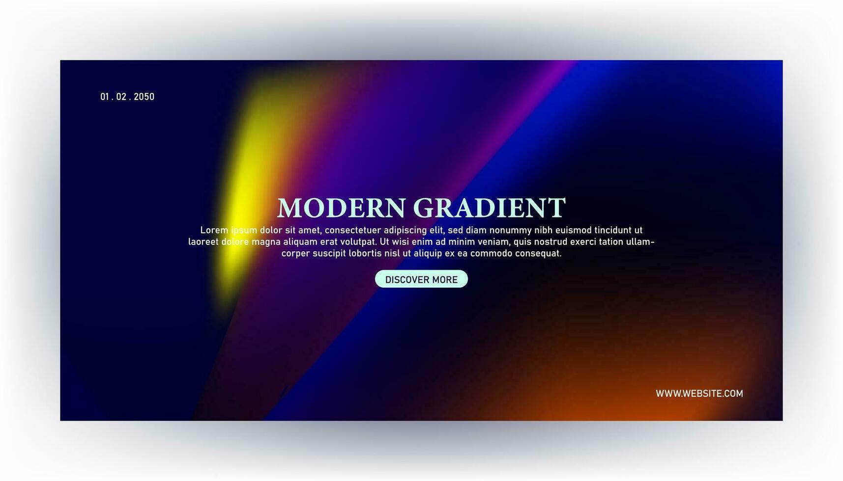 Modern Abstract Background Design with Gradient and Grain Texture. Minimalist Gradient Background with geometric shapes for Website design, landing page, wallpaper, banner, poster, flyer. vector