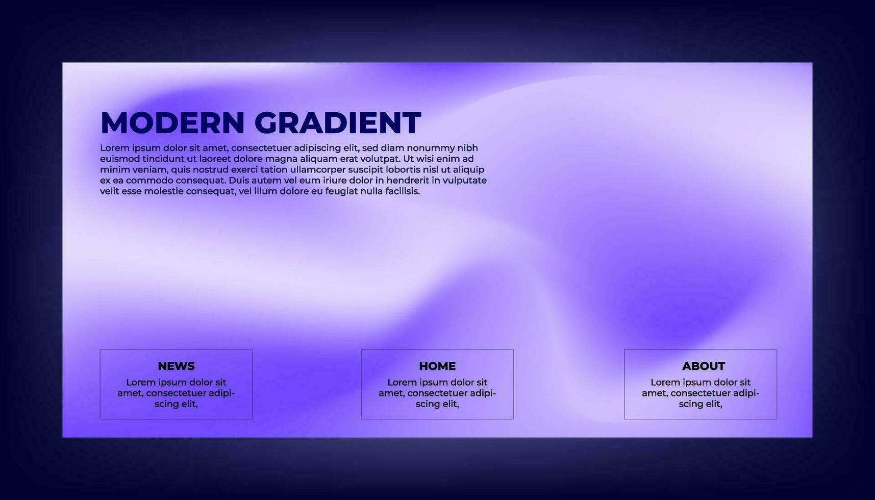 Modern Abstract Background Design with Gradient and Grain Texture. Minimalist Gradient Background with geometric shapes for Website design, landing page, wallpaper, banner, poster, flyer. vector