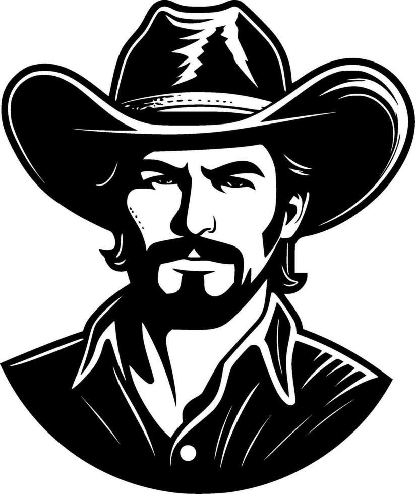 Western - High Quality Vector Logo - Vector illustration ideal for T-shirt graphic
