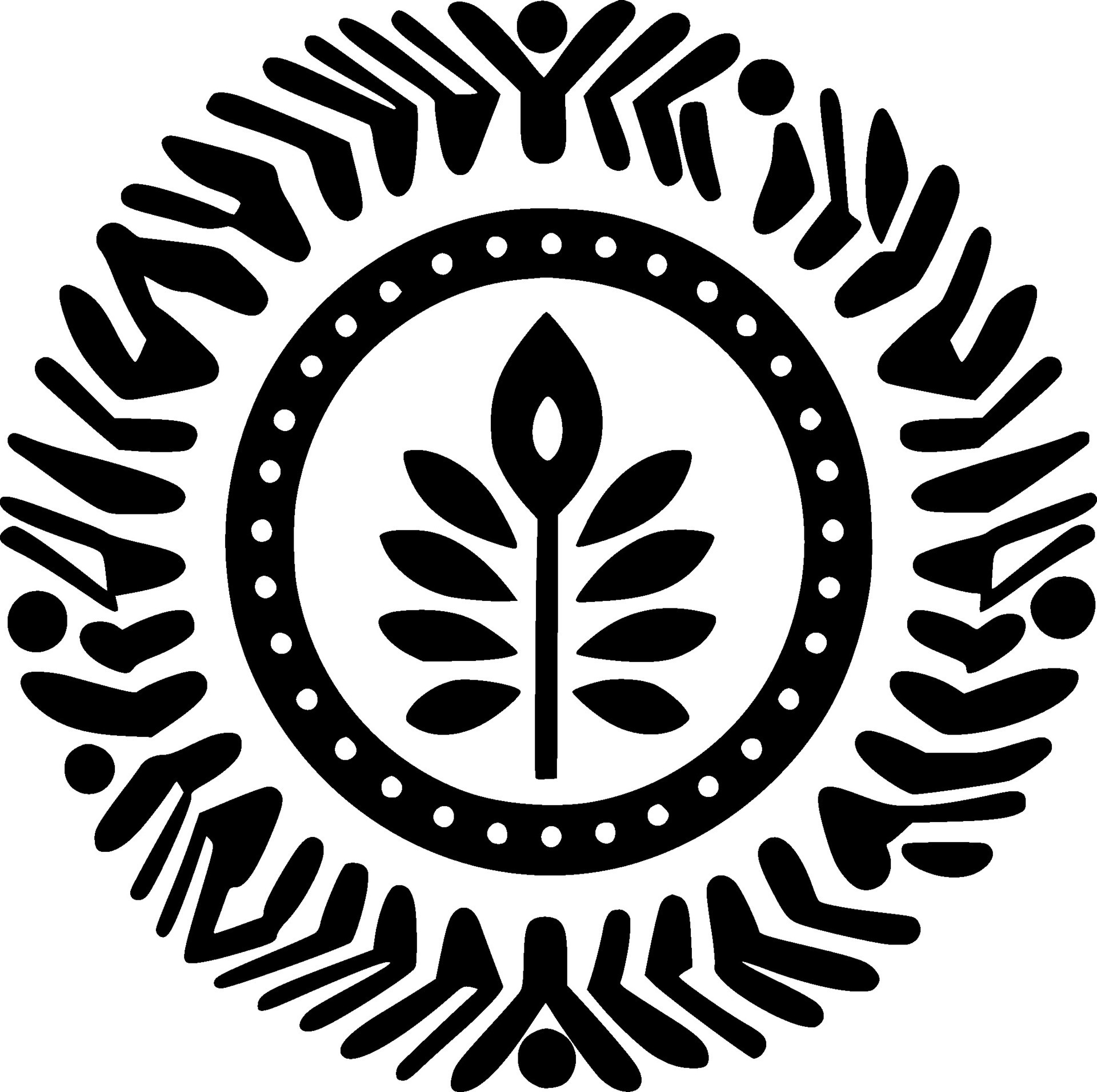 Boho, Black and White Vector illustration 27208766 Vector Art at Vecteezy