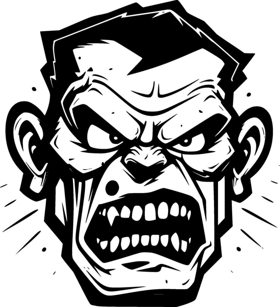 Zombie - High Quality Vector Logo - Vector illustration ideal for T-shirt graphic