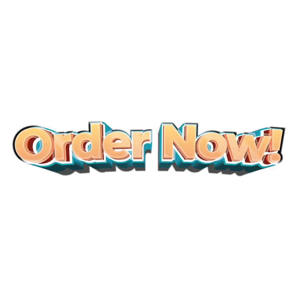 Order Now Element Template Vector for Advertising, Social Media png