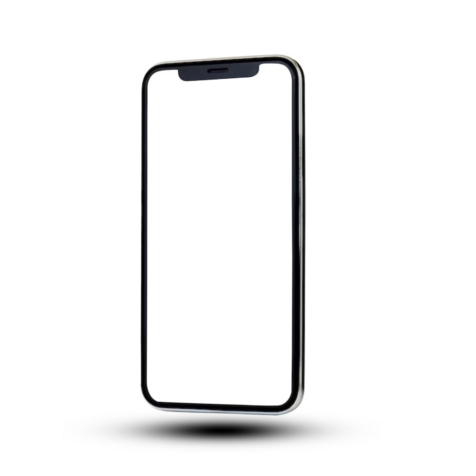 Smartphone Mock-up for application, game, and web page view png
